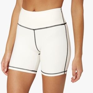 WeWoreWhat Corset Biker Short - Off White S